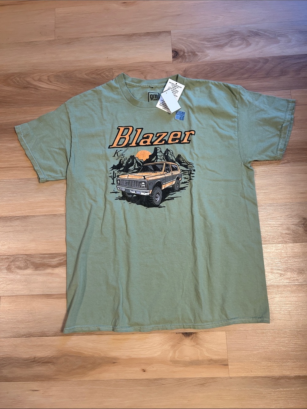 Blazer Graphic Tee - Sage Green